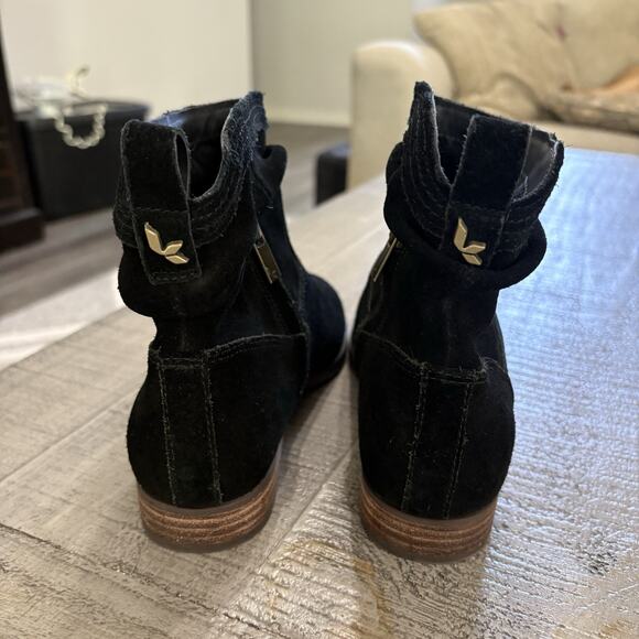 Koolaburra by UGG Boots Womens 6 Lorelei Slouchy Ankle Bootie Black 1096439 - Picture 4 of 8